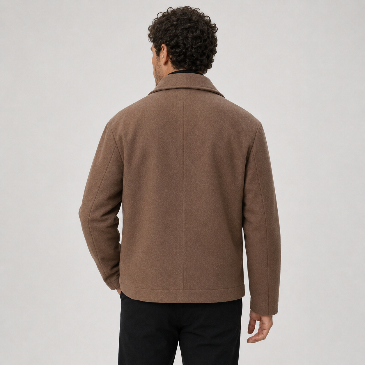 Montviro | Men's Softshell Jacket - Lapel Collar Fall Winter Coat