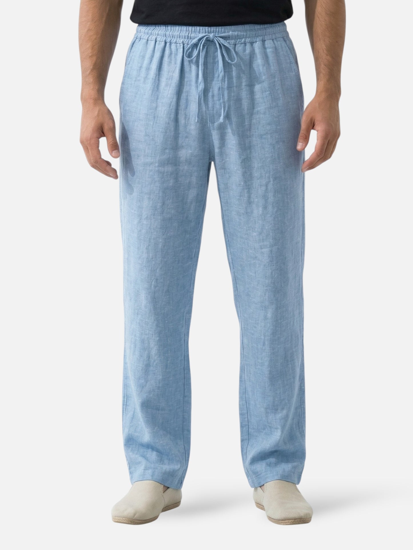 Montviro | Men’s Drawstring Trousers – Relaxed Straight-Leg Fit