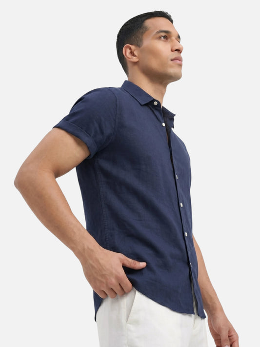 Montviro | Men’s Linen Style Shirt – Riviera Summer Elegance