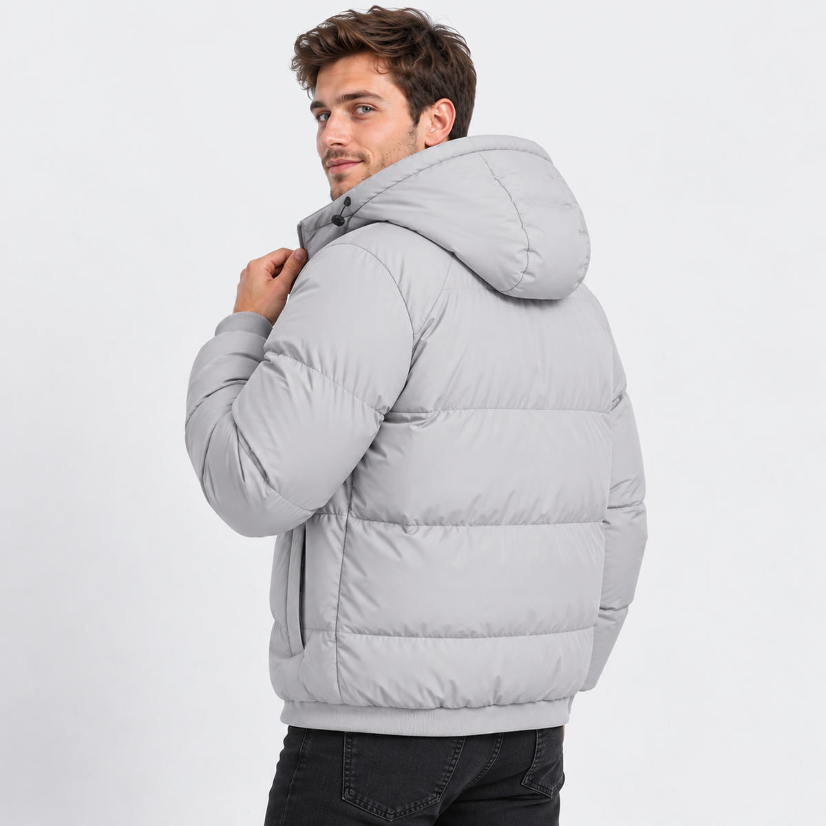 Montviro | Men's Hooded Padded Jacket - Lightweight Winter Outerwear