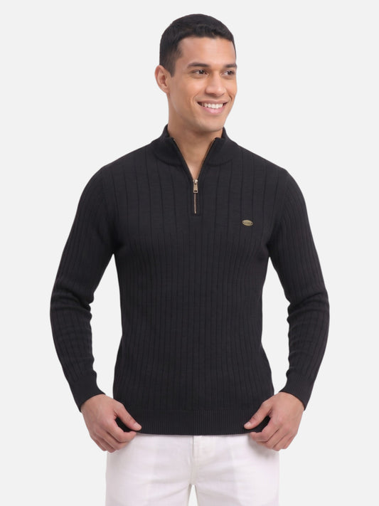 Montviro | Men's Half-Zip Knitted Pullover – Winter Comfort