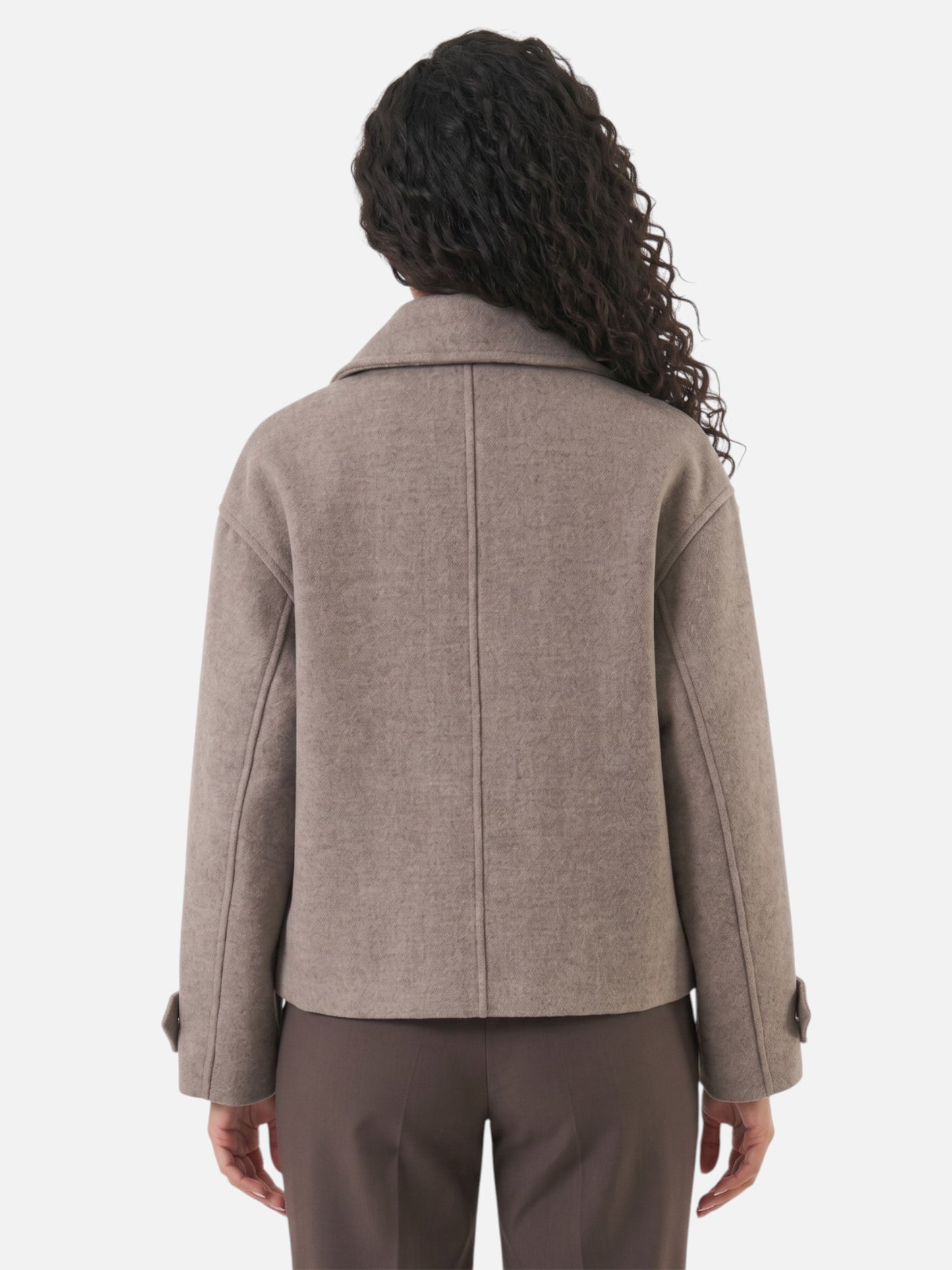 Montviro | Women’s Double-Breasted Trench Jacket – Vintage Elegance