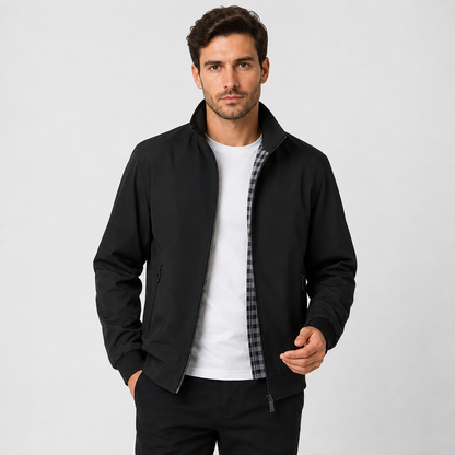 Montviro | Men's Lightweight Stand Collar Jacket Regular Fit