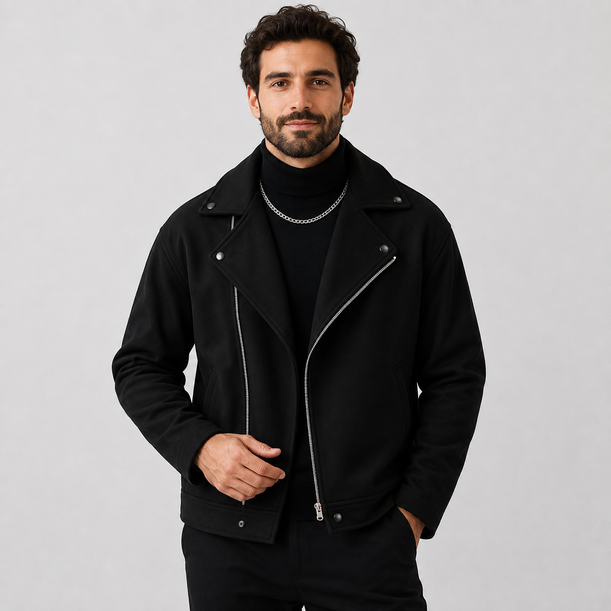 Montviro | Men's Versatile Coat  - Lightweight Zip-Up Casual Jacket