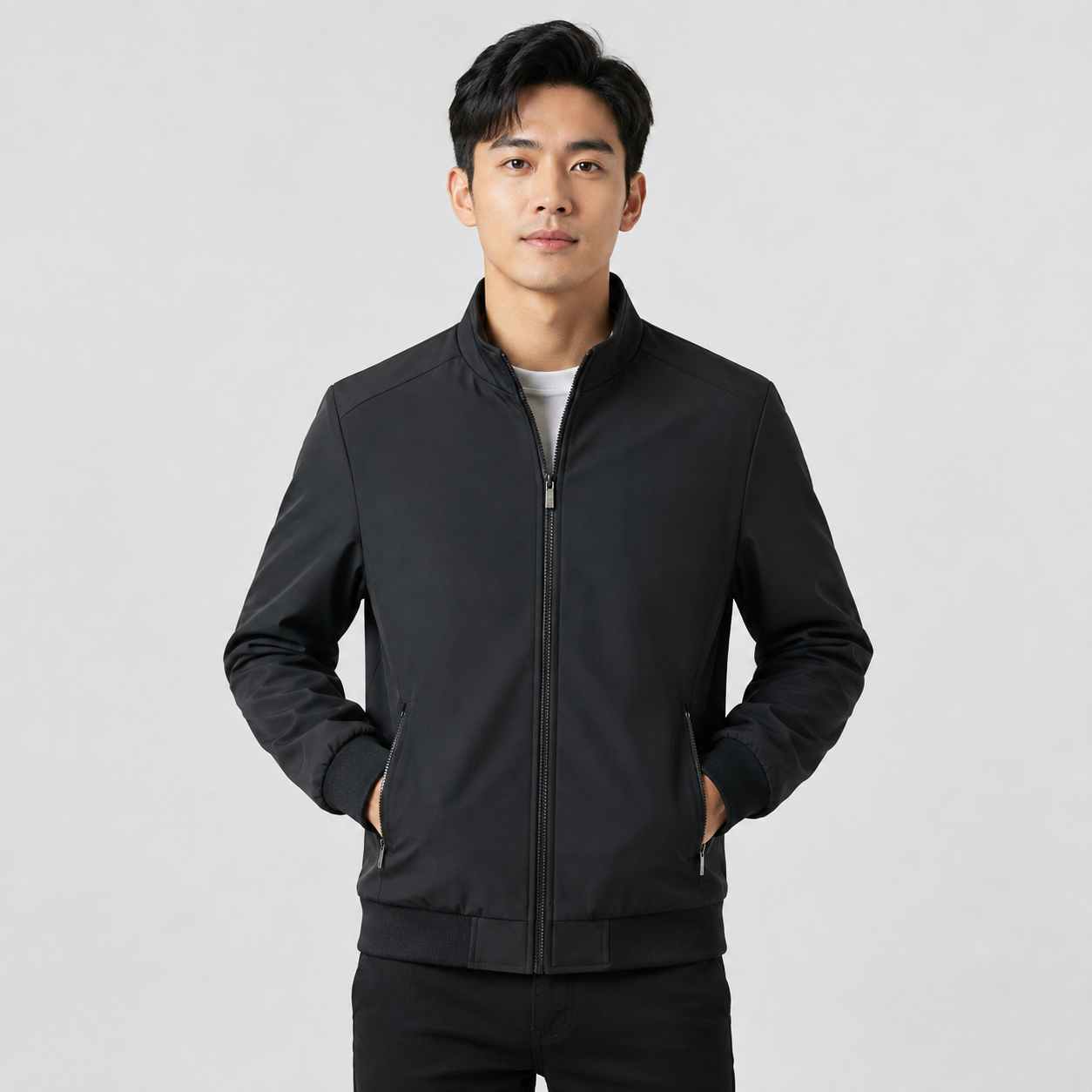 Montviro | Men’s Padded Jacket Warm Stand Collar Regular Fit