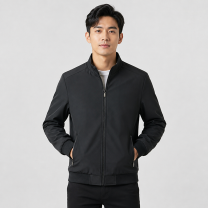 Montviro | Men’s Padded Jacket Warm Stand Collar Regular Fit