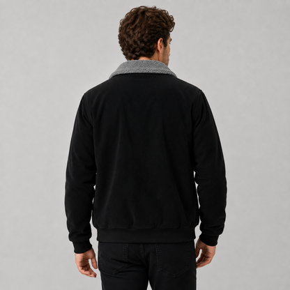 Montviro | Men's Corduroy Jacket Warm Fleece Lined Classic Winter Style