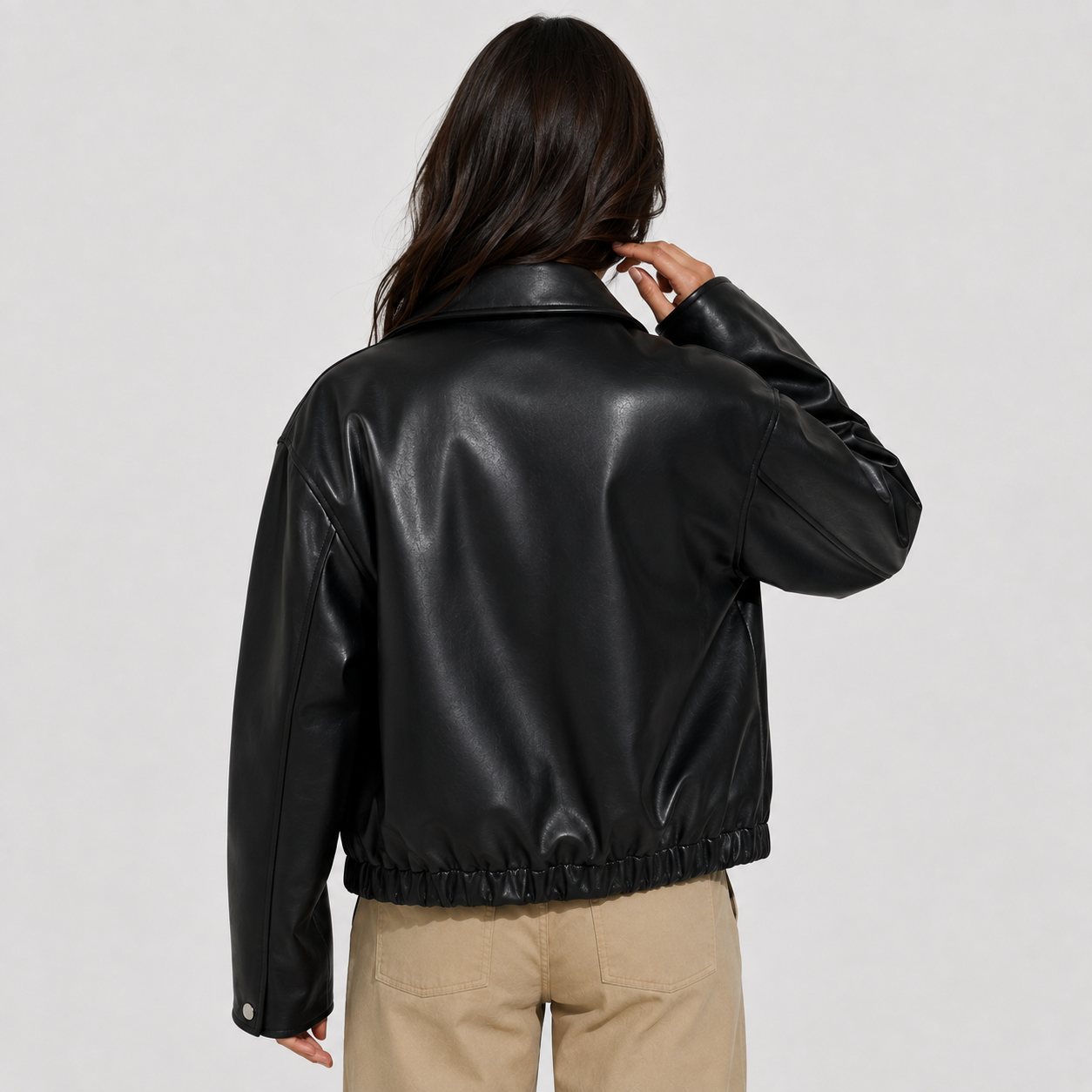Montviro | Women's Faux Leather Jacket