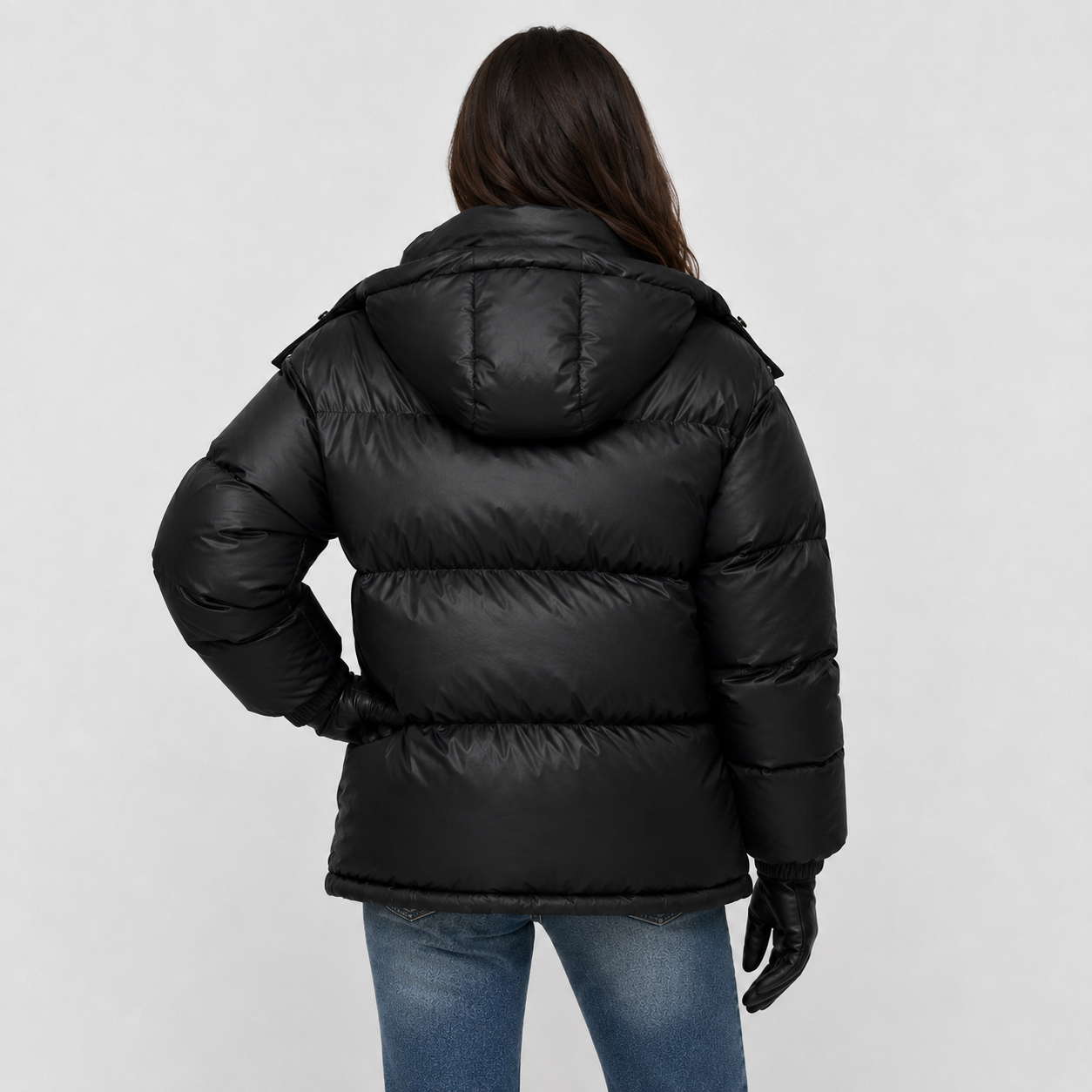 Montviro | Women's Winter Puffer Jacket – Warm Hooded Zip-Up Coat