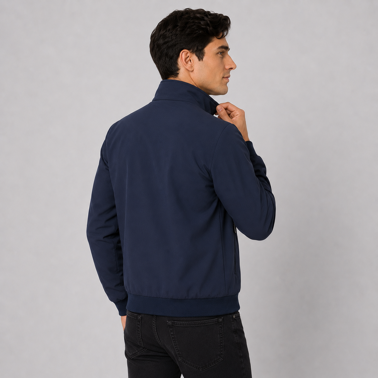 Montviro | Men’s Padded Jacket Warm Stand Collar Regular Fit