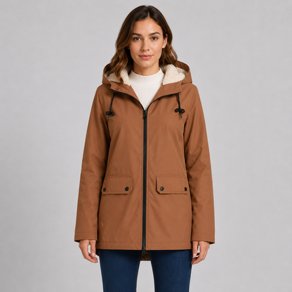 Montviro | Fleece-Lined Hoodie Full-Zip Warm Casual Winter Jacket