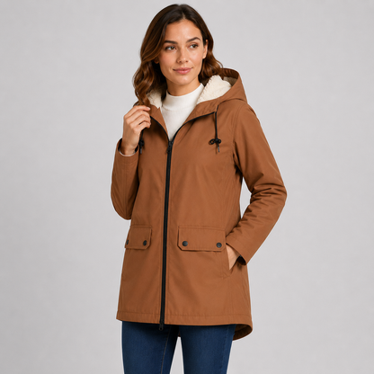 Montviro | Fleece-Lined Hoodie Full-Zip Warm Casual Winter Jacket
