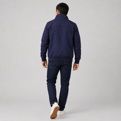 Montviro | Men’s Bomber Jacket – Multi-Pocket Zip-Up Regular Fit