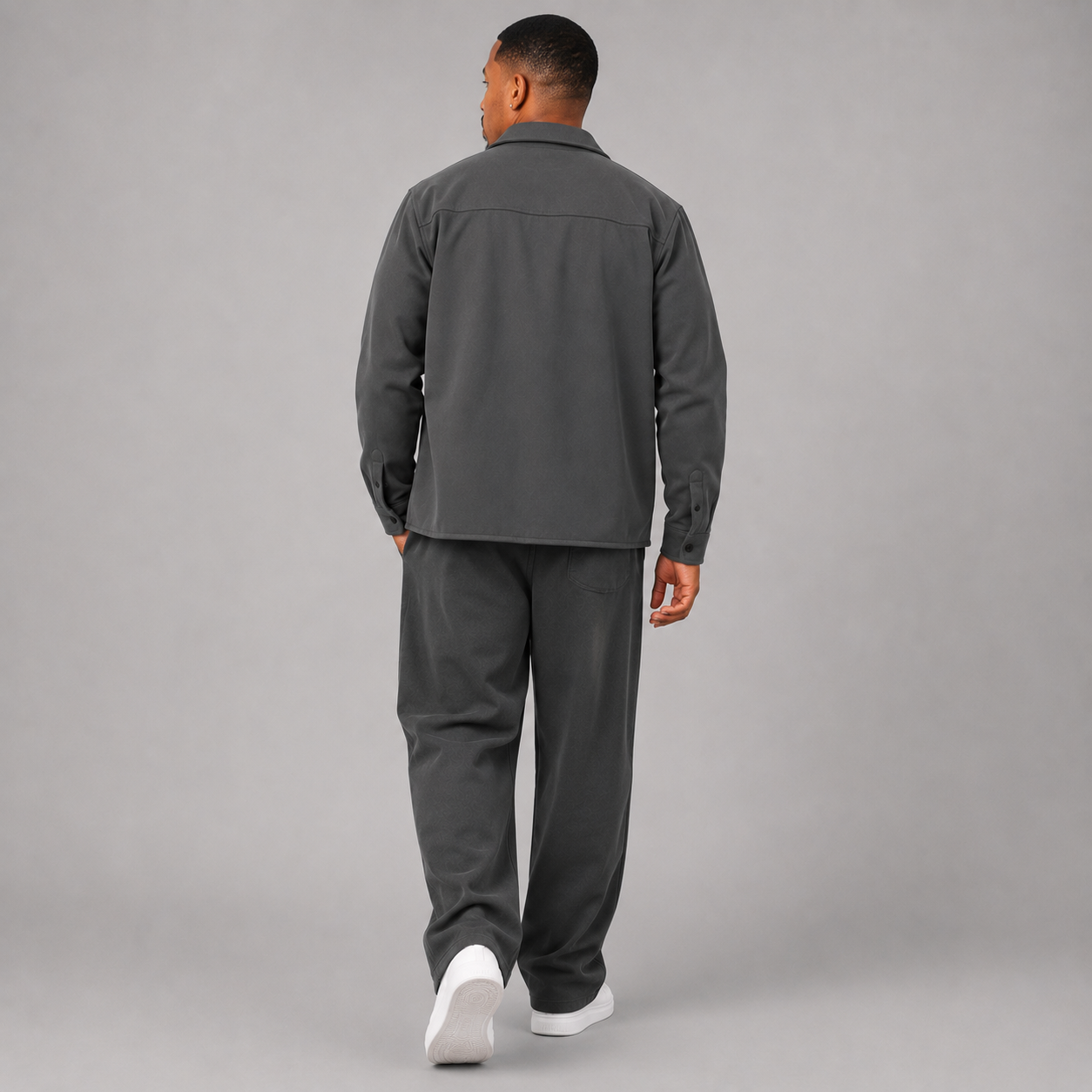 Montviro | Men's Knit Jacket & Pants Set, Regular Fit, Smart Casual