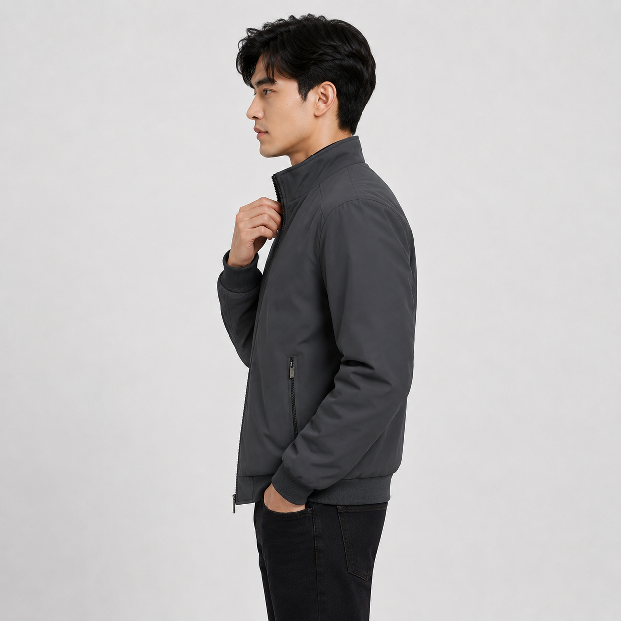 Montviro | Men’s Padded Jacket Warm Stand Collar Regular Fit