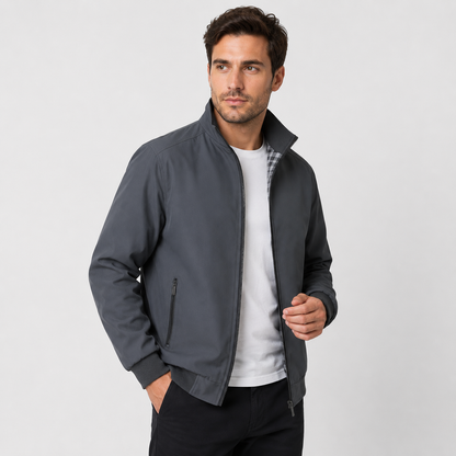 Montviro | Men's Lightweight Stand Collar Jacket Regular Fit