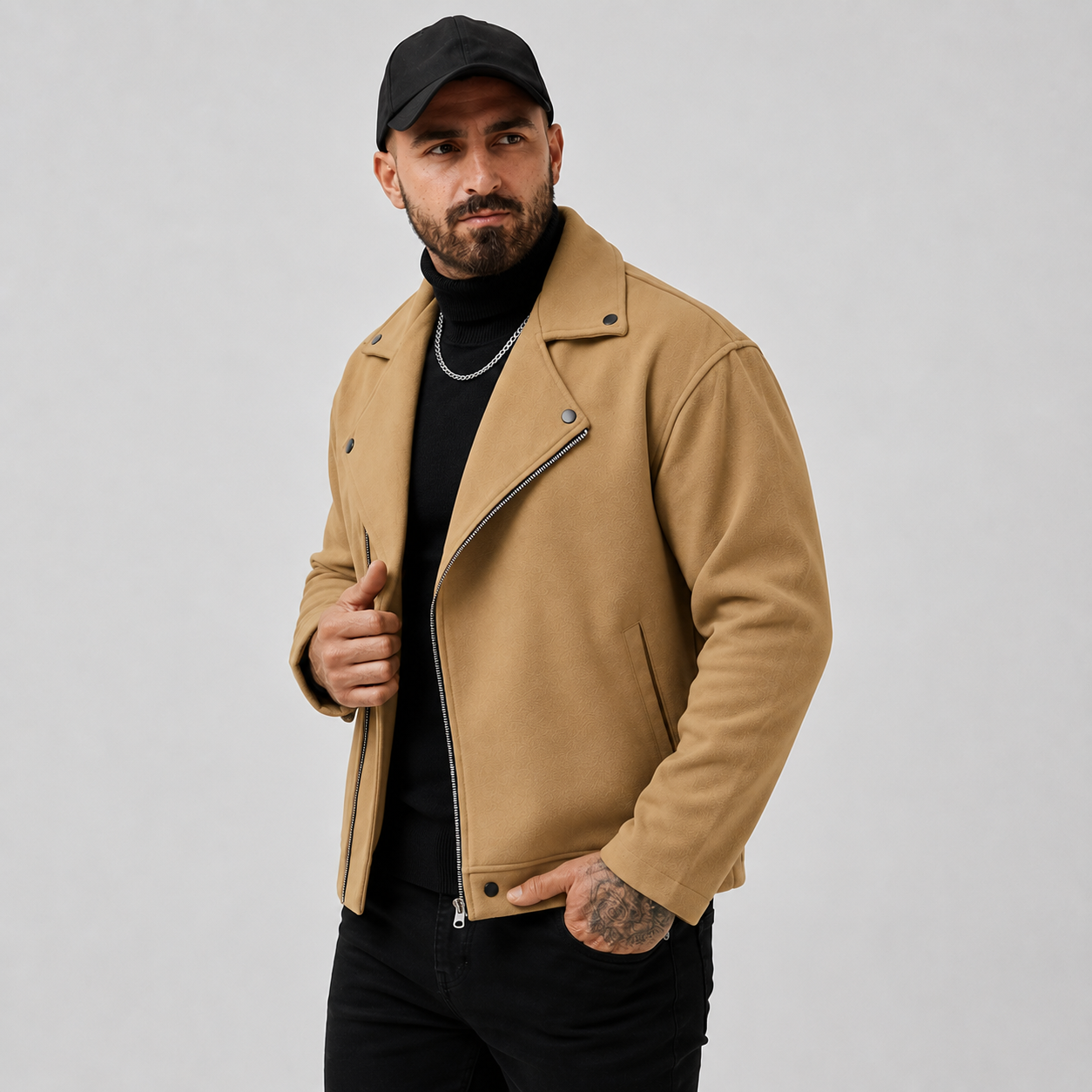 Montviro | Men's Versatile Coat  - Lightweight Zip-Up Casual Jacket