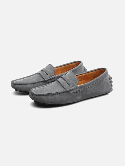 Montviro | Men’s Suede Style Boat Loafers – Refined Slip-On Elegance