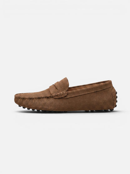 Montviro | Men’s Suede Style Boat Loafers – Refined Slip-On Elegance