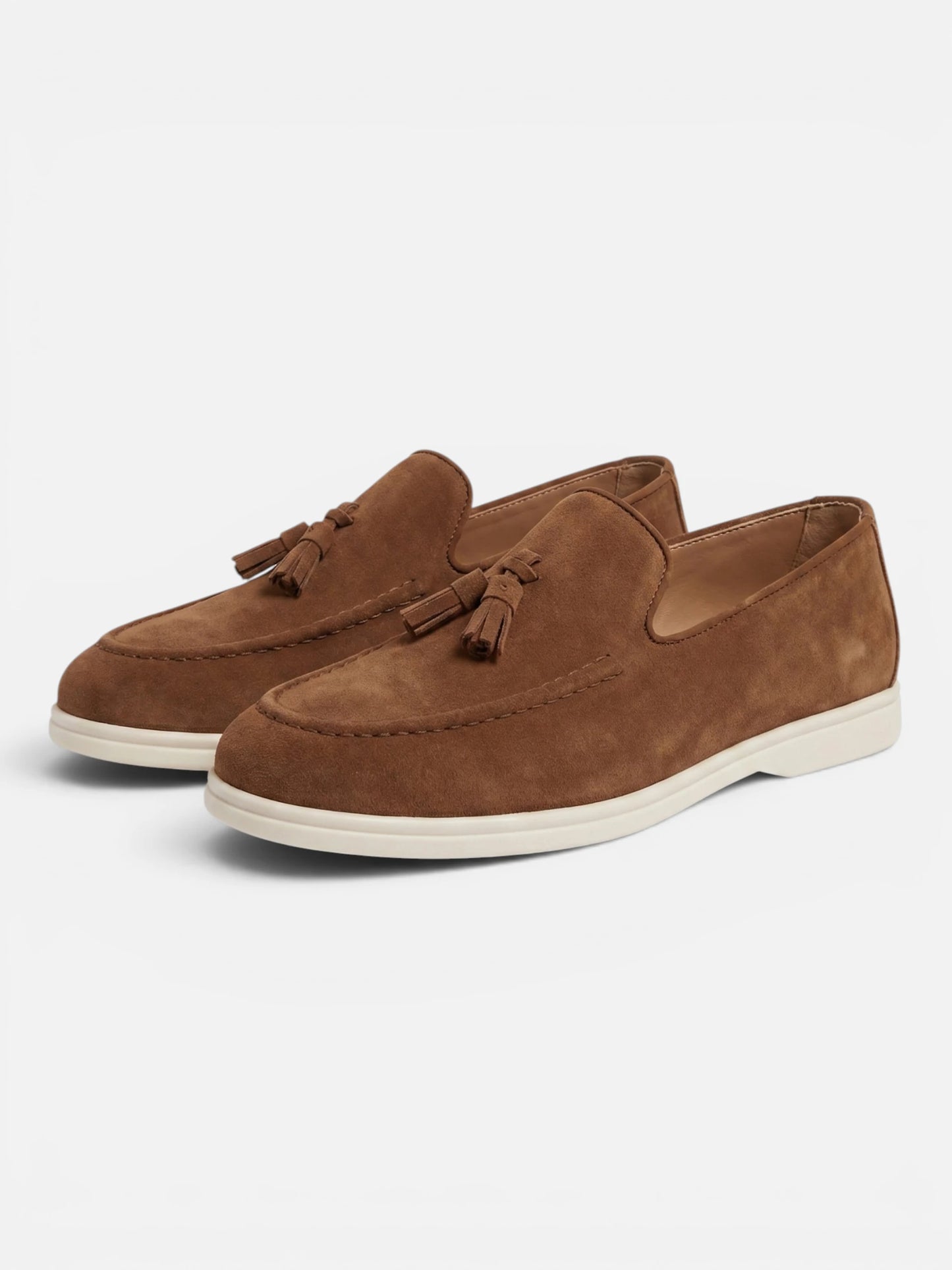 Montviro | Tassel Slip-On Loafers – Suede Feel Business Casual Style