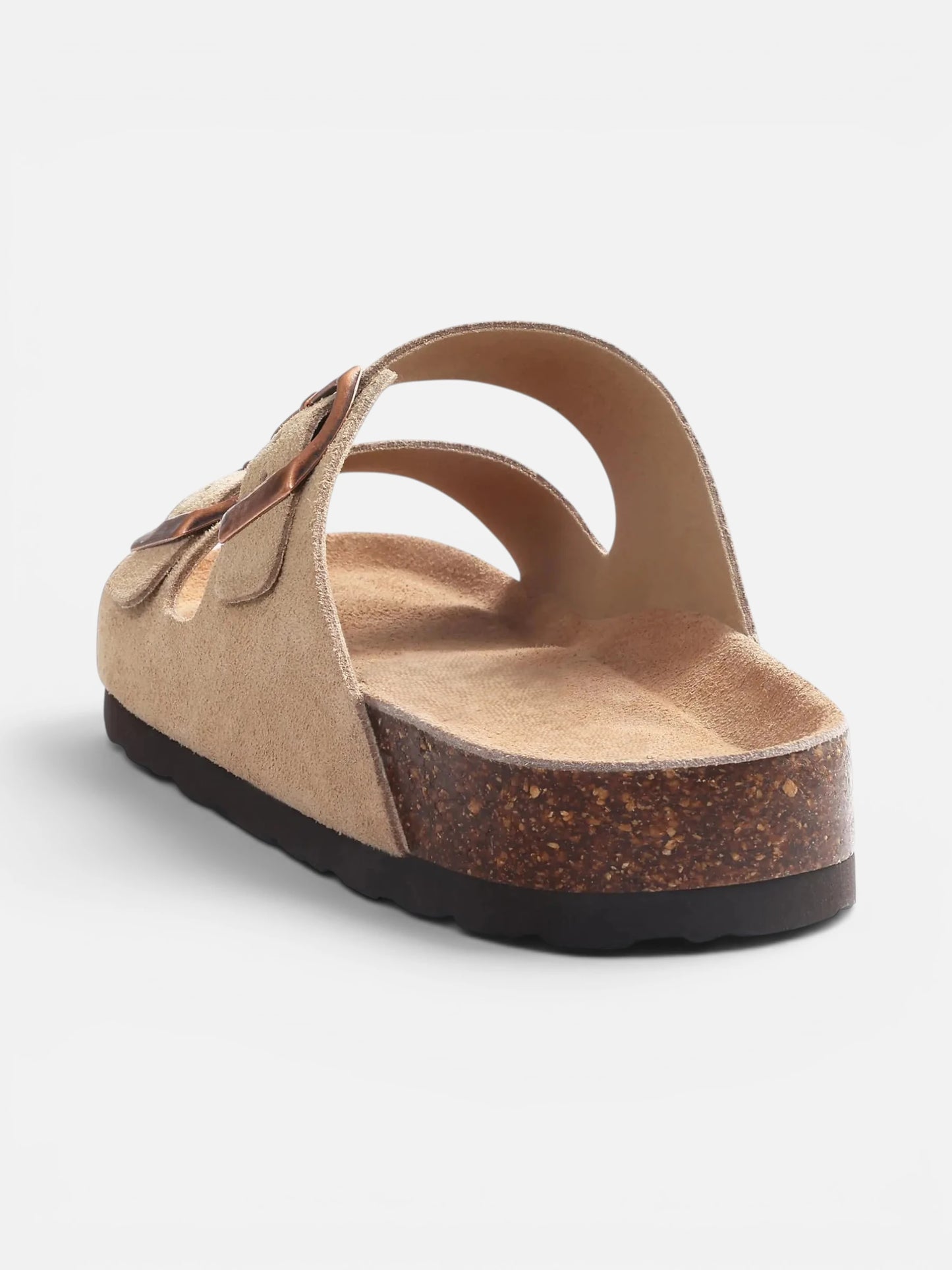 Montviro | Women’s Double Buckle Cork Sandals – Everyday Comfort Style