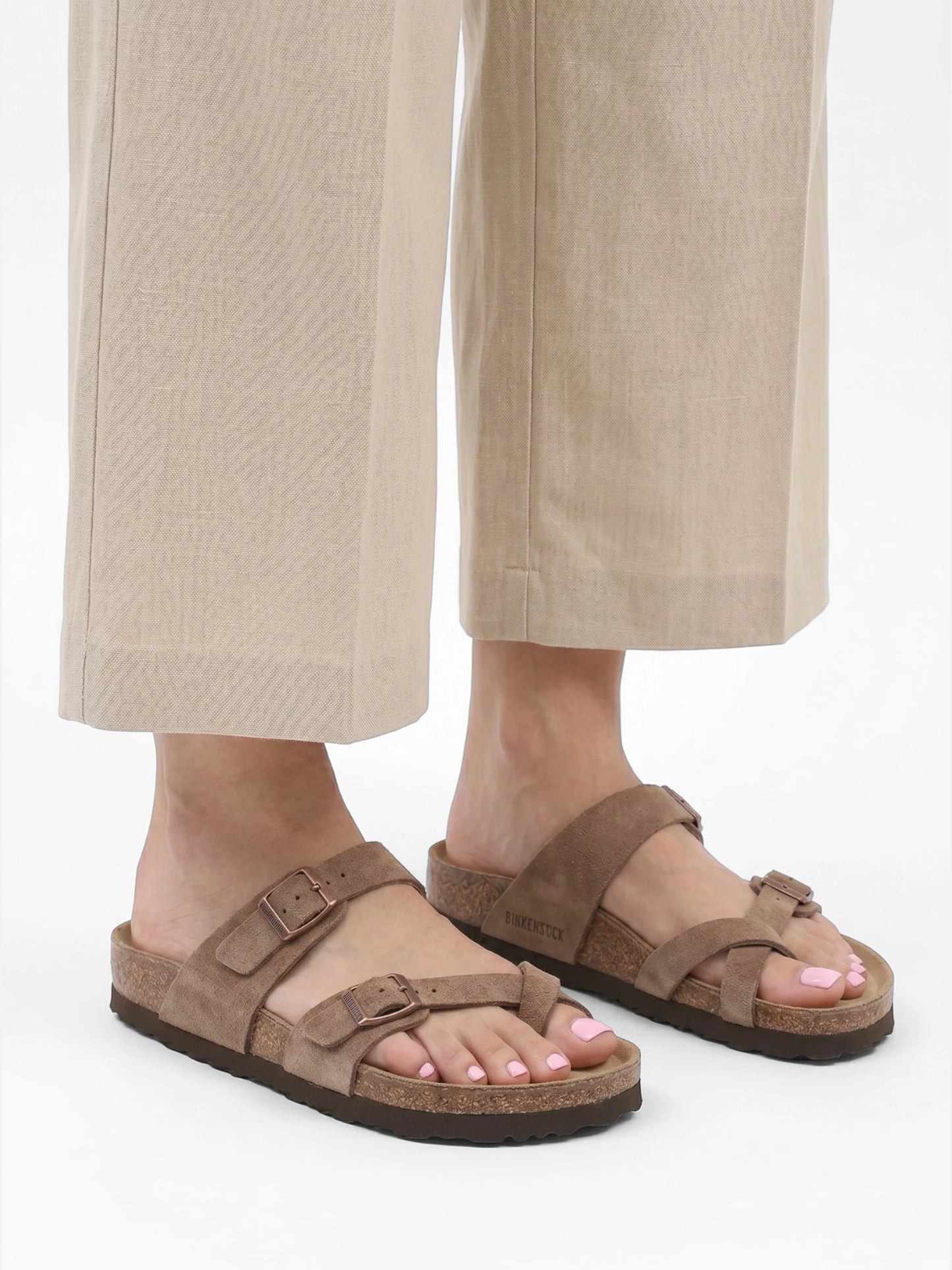 Montviro | Women’s Double Buckle Cork Sandals – Everyday Comfort Style
