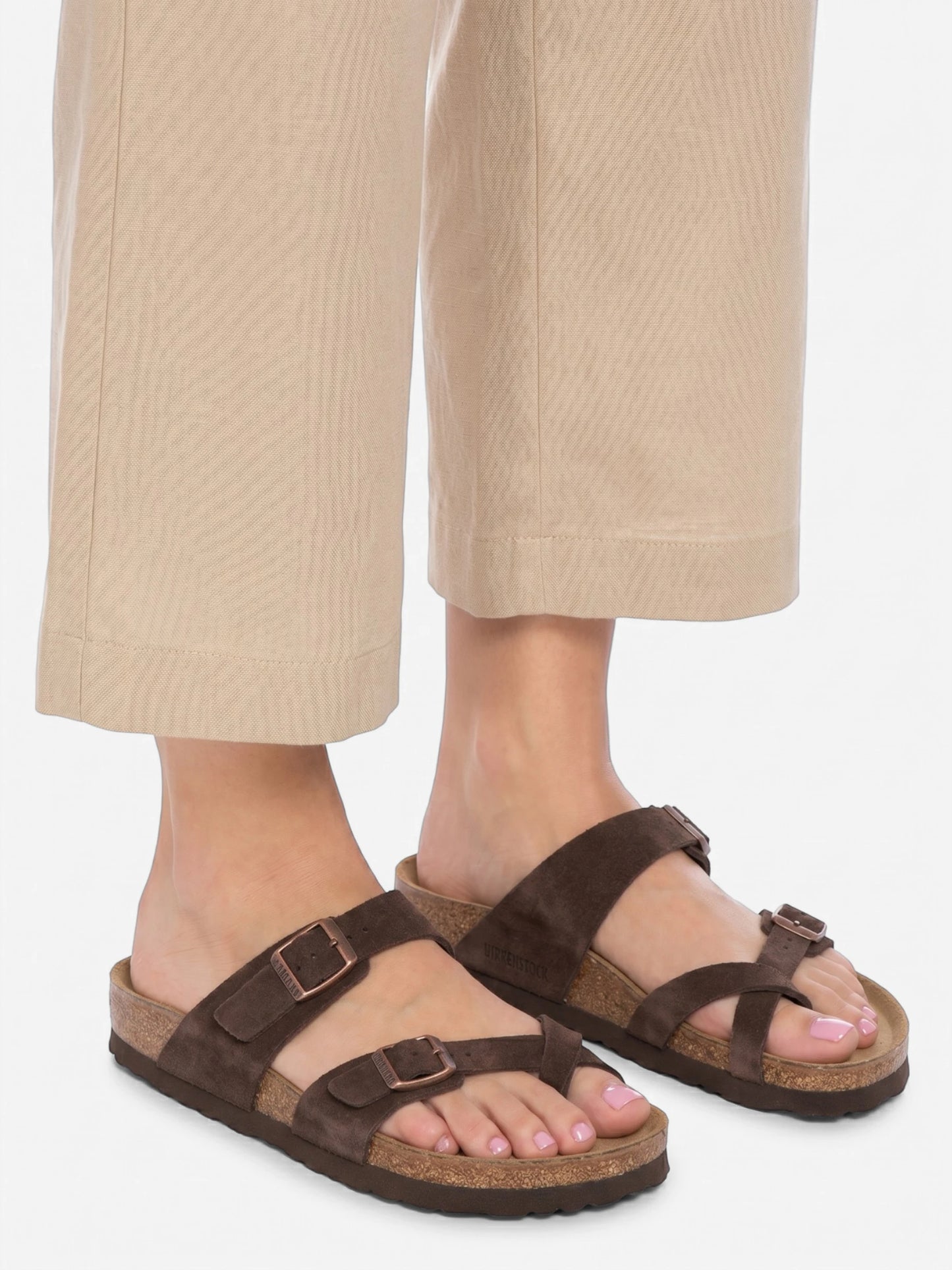 Montviro | Women’s Double Buckle Cork Sandals – Everyday Comfort Style