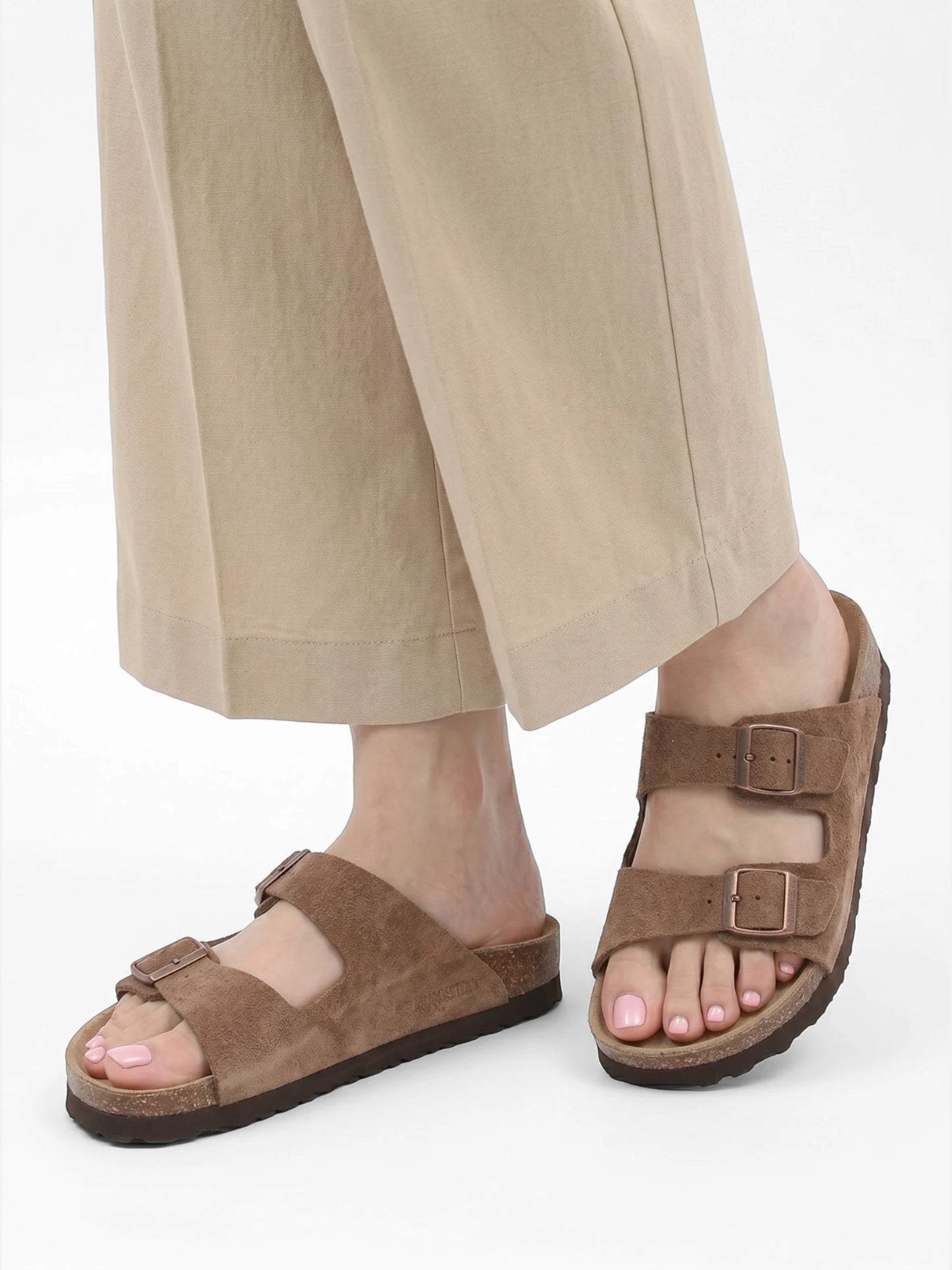 Montviro | Women’s Double Buckle Cork Sandals – Everyday Comfort Style