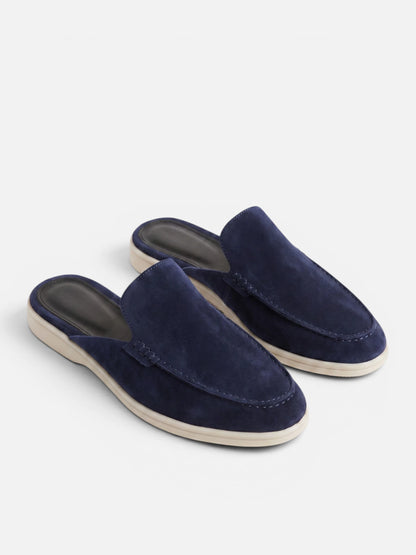 Montviro | Men’s Slip-On Mule Loafers – Suede Feel Everyday Style