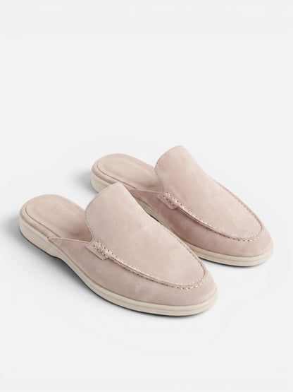 Montviro | Men’s Slip-On Mule Loafers – Suede Feel Everyday Style