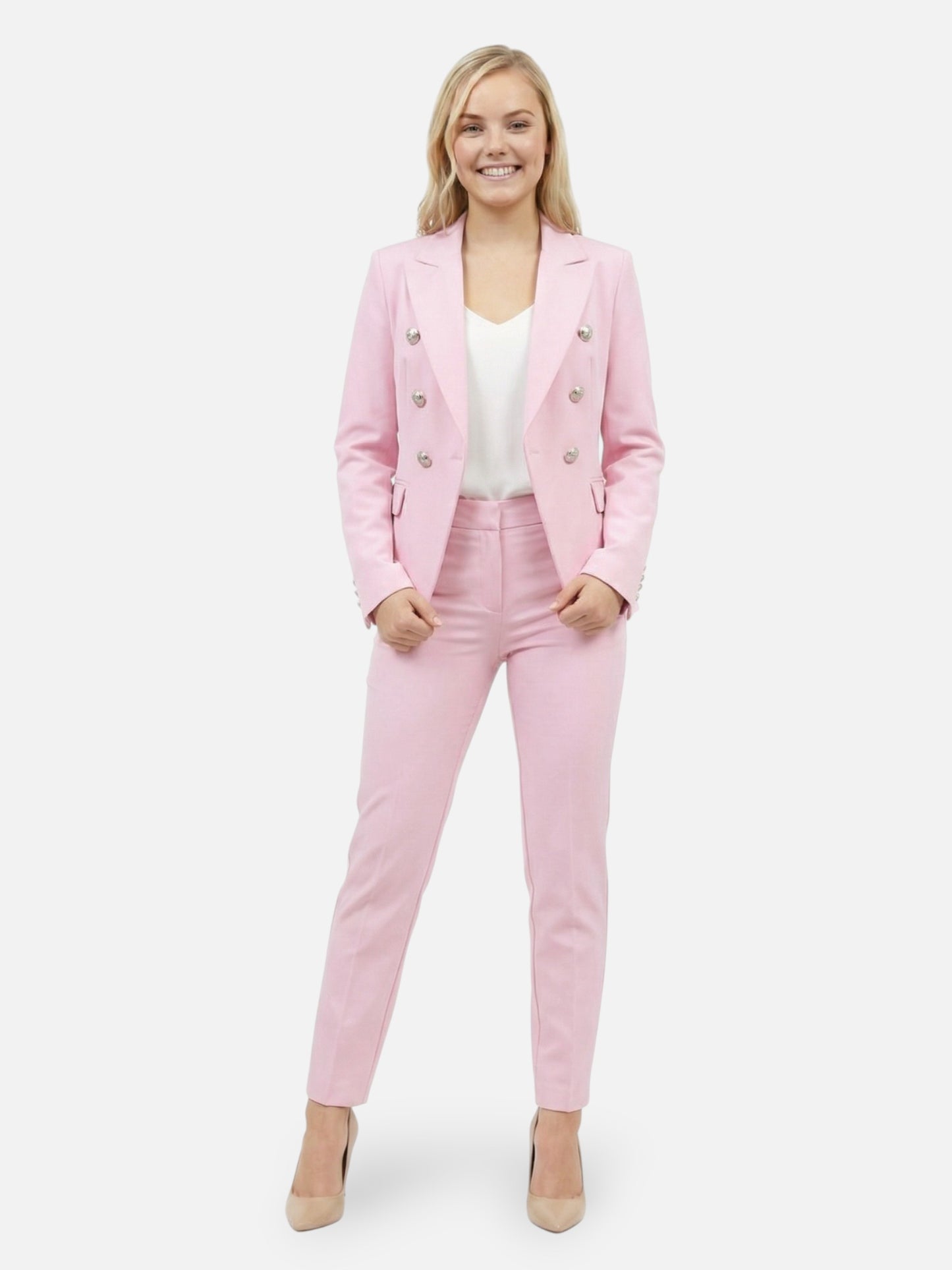 Montviro | Women’s Double-Breasted Tailored Suit – Timeless Elegance