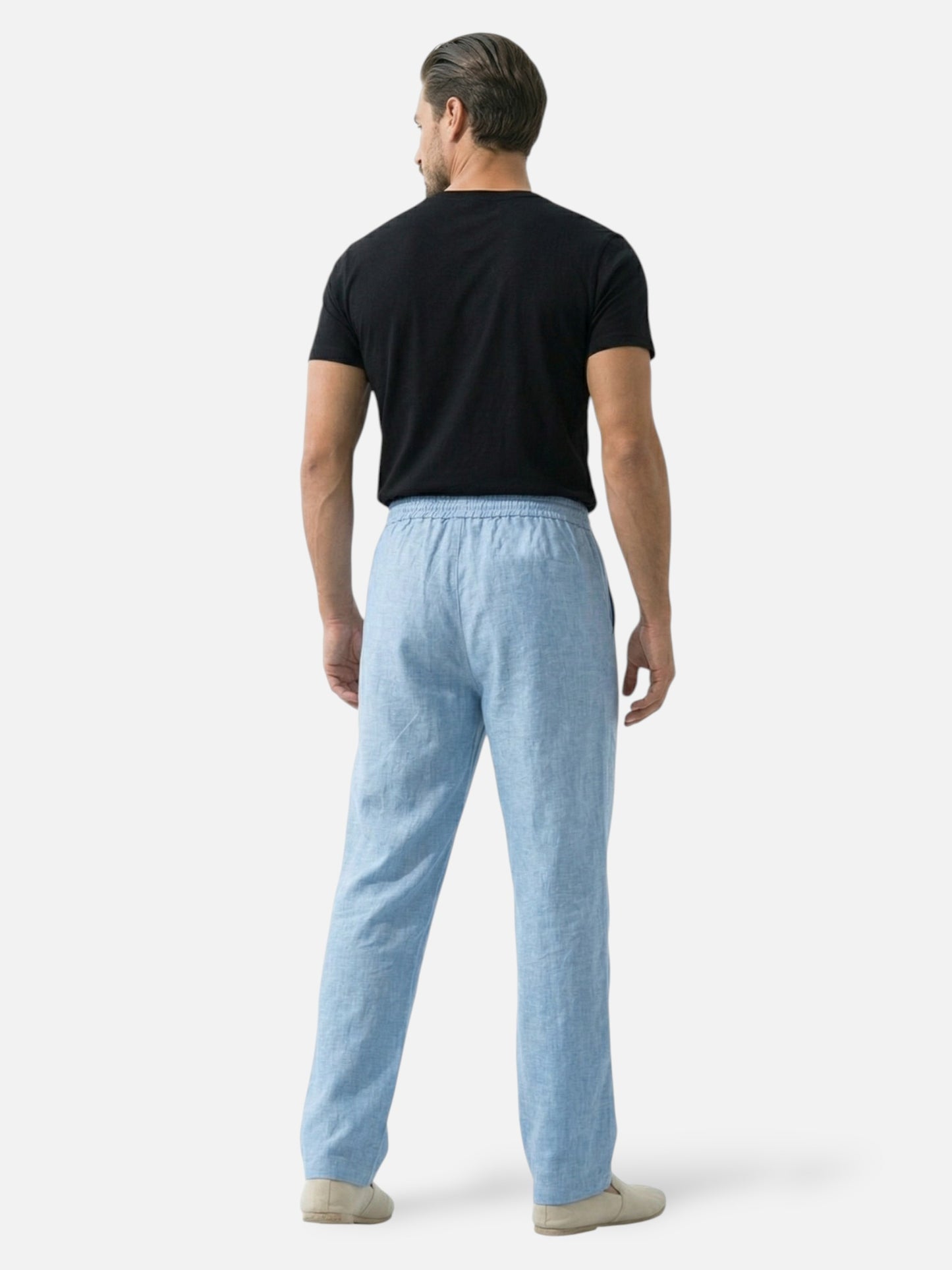 Montviro | Men’s Drawstring Trousers – Relaxed Straight-Leg Fit