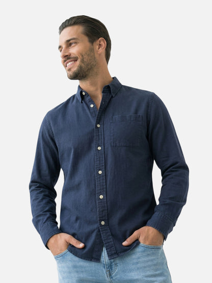 Montviro | Men’s Long Sleeve Shirt – Refined Casual Elegance