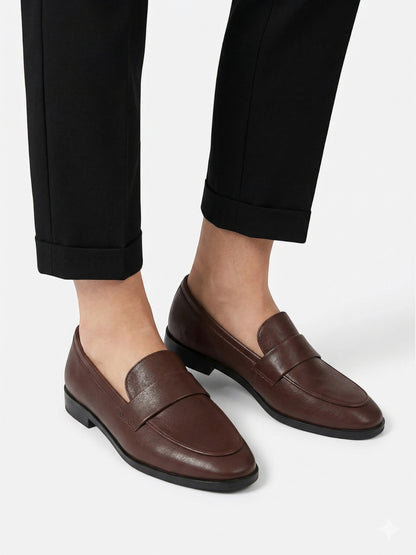 Montviro | Men’s Classic Penny Loafers – Minimalist Elegance