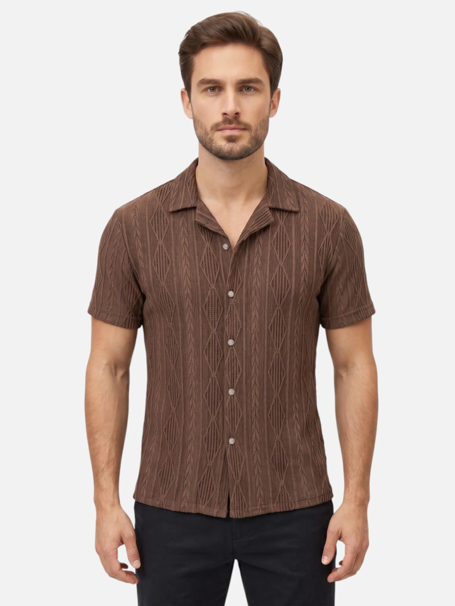 Montviro | Men’s Resort Shirt – Refined Summer Elegance