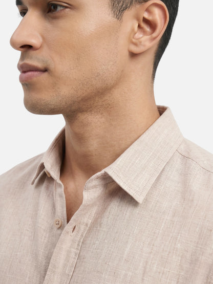 Montviro | Men’s Short Sleeve Shirt – Breathable Linen Style