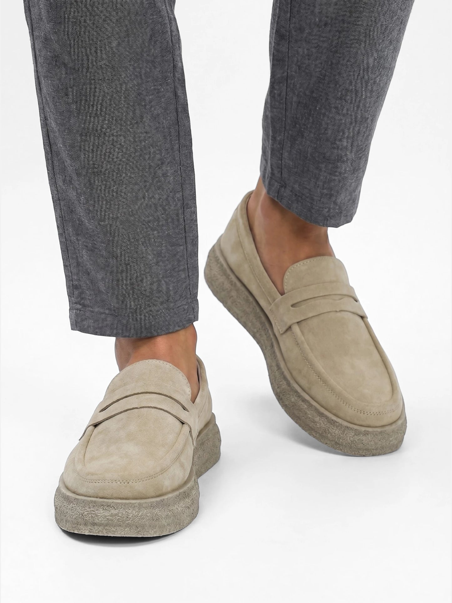 Montviro | Men’s Platform Loafers – Lightweight Everyday Comfort