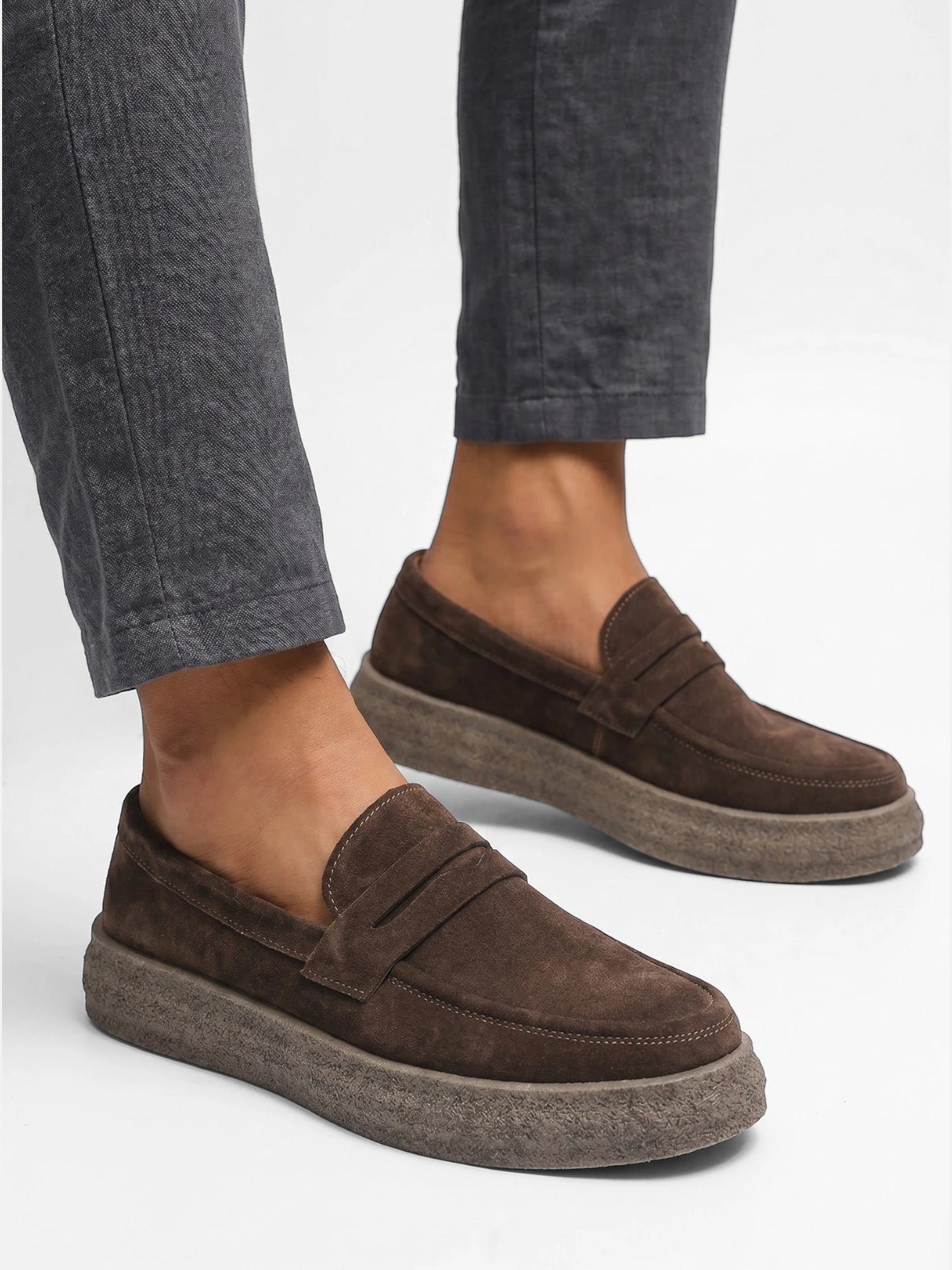 Montviro | Men’s Platform Loafers – Lightweight Everyday Comfort