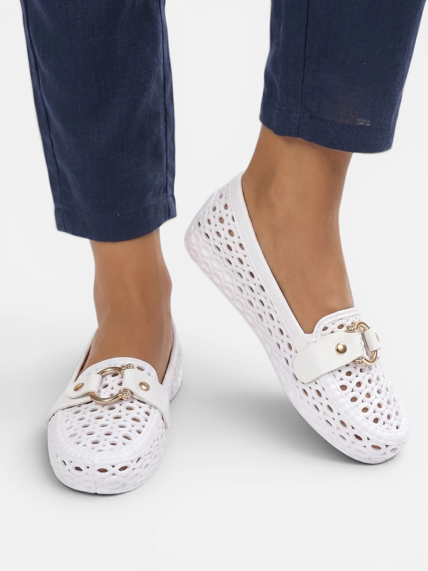 Montviro | Women’s Hollow-Out Platform Shoes – Elegant Everyday Style