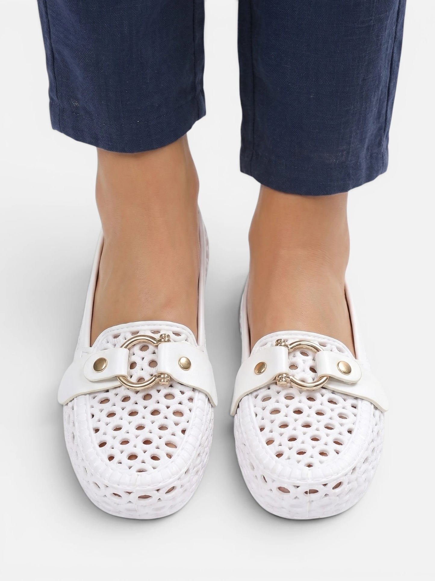 Montviro | Women’s Hollow-Out Platform Shoes – Elegant Everyday Style