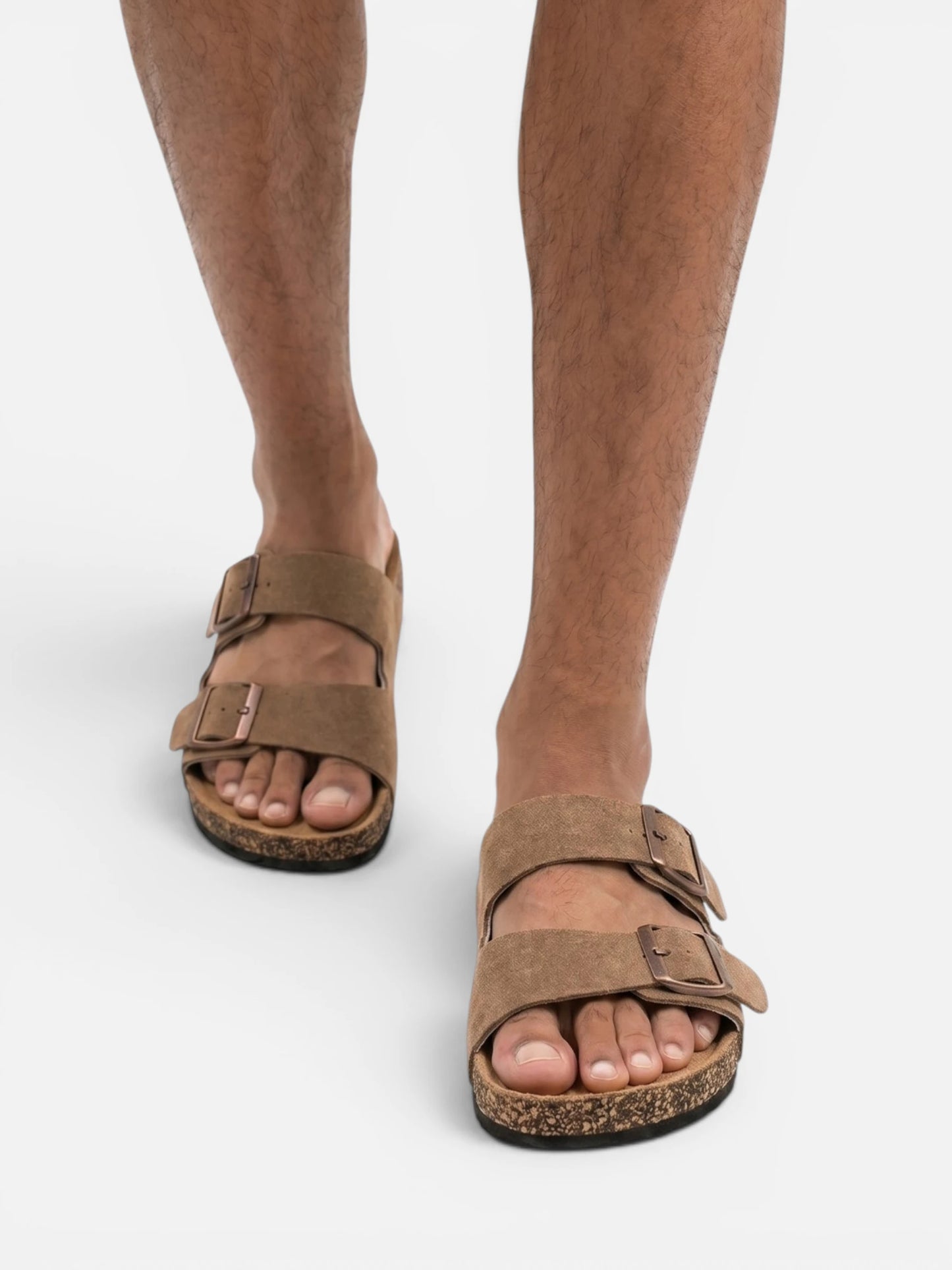 Montviro | Men’s Cork Style Slip-On Sandals – Everyday Comfort