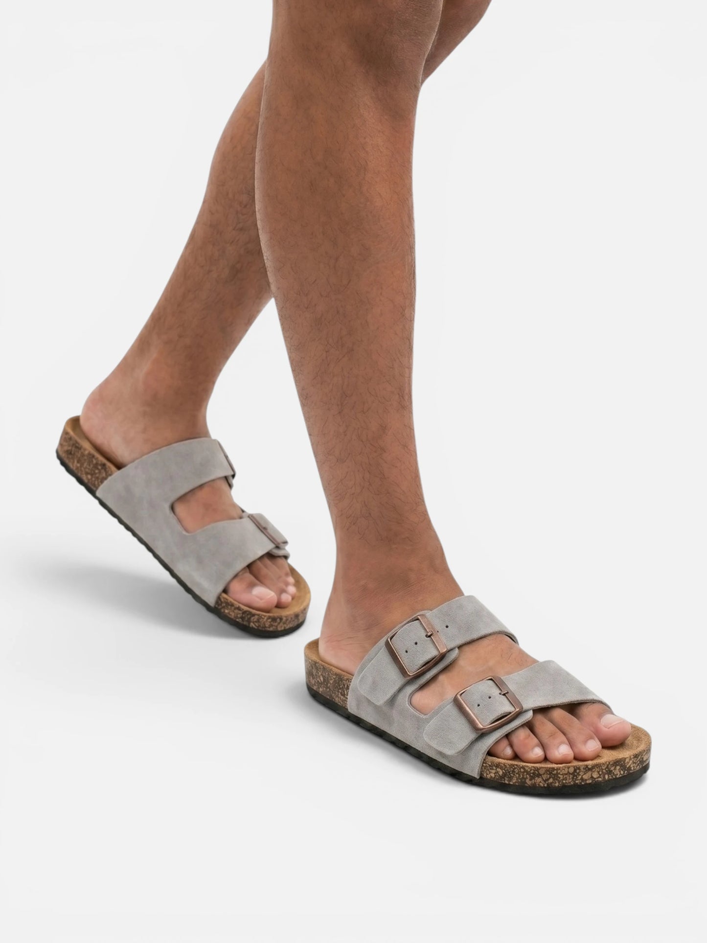 Montviro | Men’s Cork Style Slip-On Sandals – Everyday Comfort