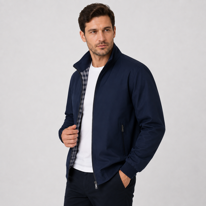 Montviro | Men's Lightweight Stand Collar Jacket Regular Fit