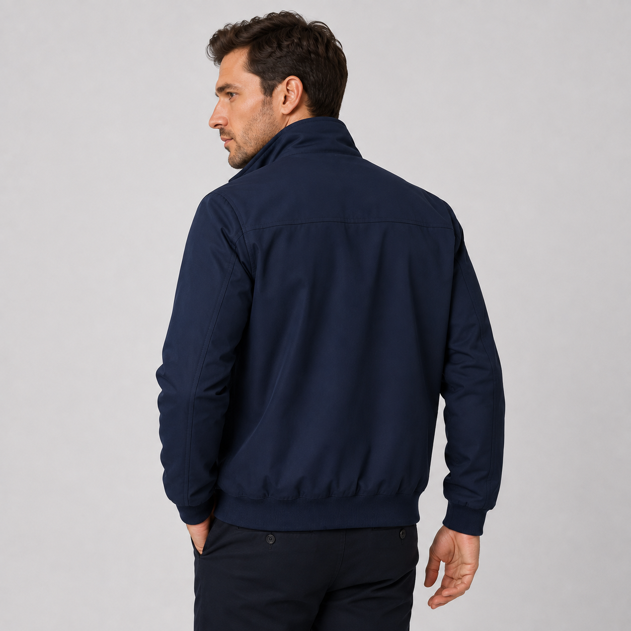 Montviro | Men's Lightweight Stand Collar Jacket Regular Fit