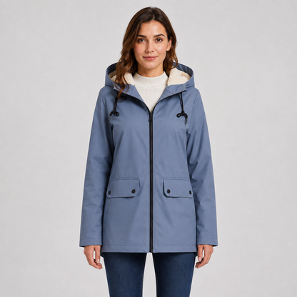 Montviro | Fleece-Lined Hoodie Full-Zip Warm Casual Winter Jacket