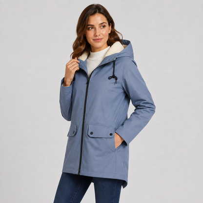 Montviro | Fleece-Lined Hoodie Full-Zip Warm Casual Winter Jacket