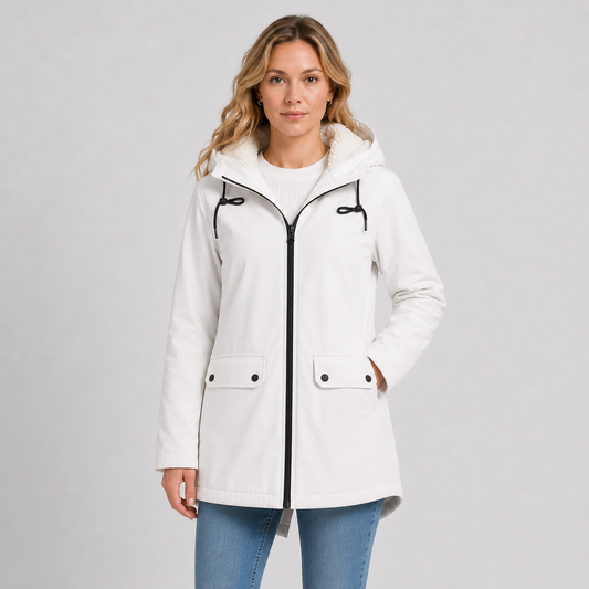 Montviro | Fleece-Lined Hoodie Full-Zip Warm Casual Winter Jacket