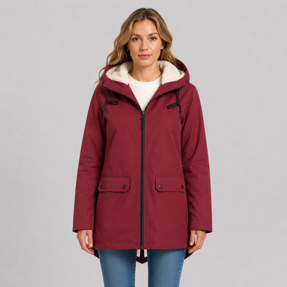Montviro | Fleece-Lined Hoodie Full-Zip Warm Casual Winter Jacket