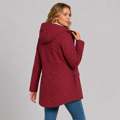 Montviro | Fleece-Lined Hoodie Full-Zip Warm Casual Winter Jacket