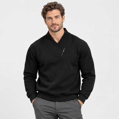 Montviro | Men’s Half Zip Stretch Pullover Sweatshirt Casual Performance Top